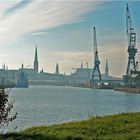 Lübeck - Der Hafen und die Stadt