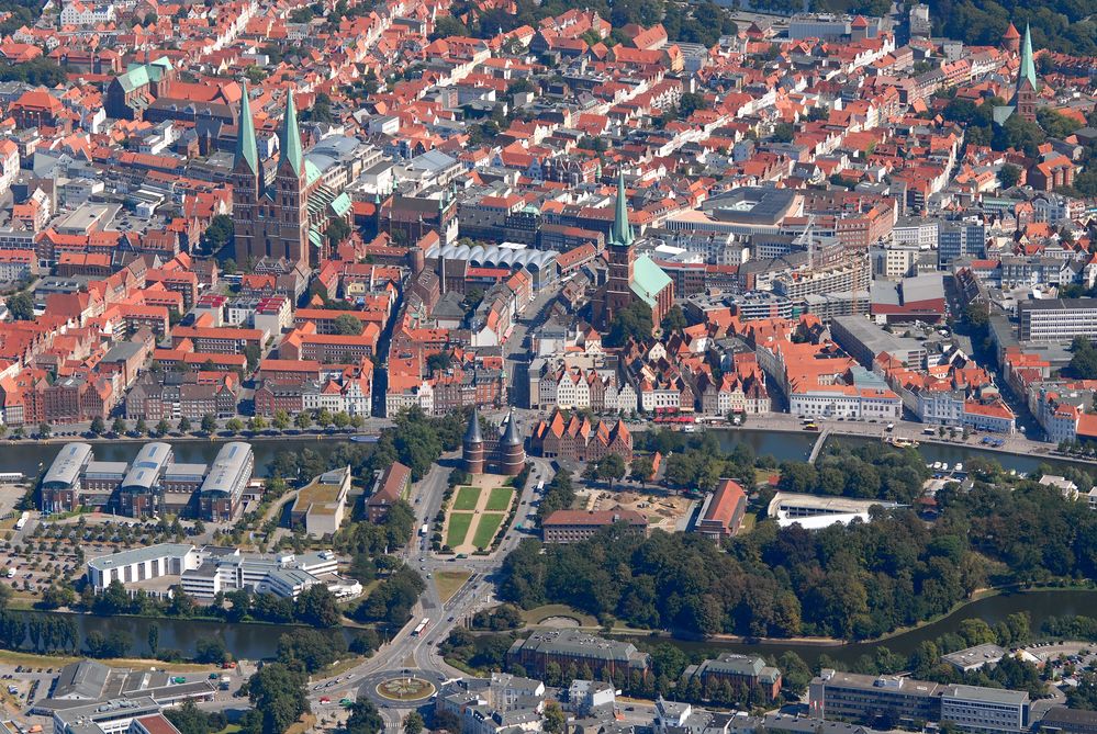 Lübeck from the West