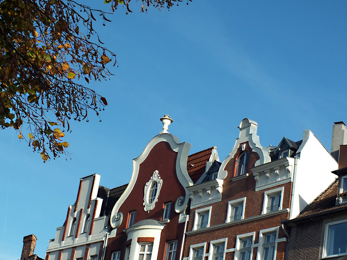 Lübeck - Giebel der Altstadt