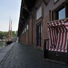 Lübeck: Hafen - Strandkorb