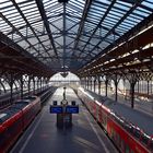 Lübeck Hauptbahnhof Januar 2021