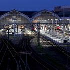 Lübeck Hbf am Abend