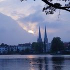 Lübeck - Herbstabend am Krähenteich