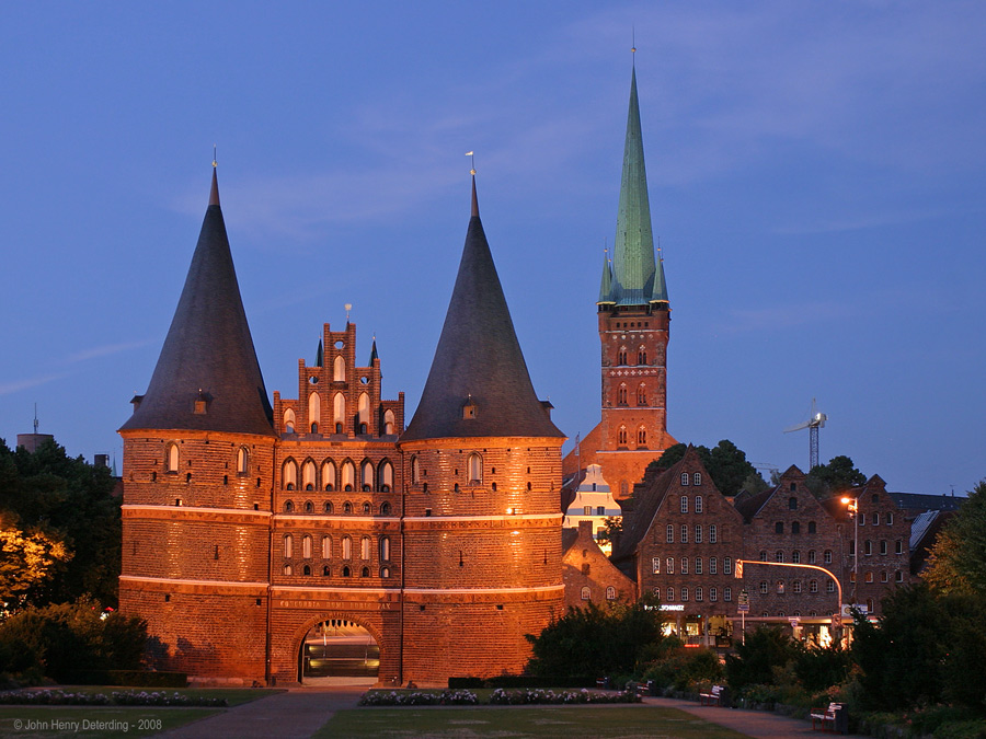 Lübeck . Holstentor