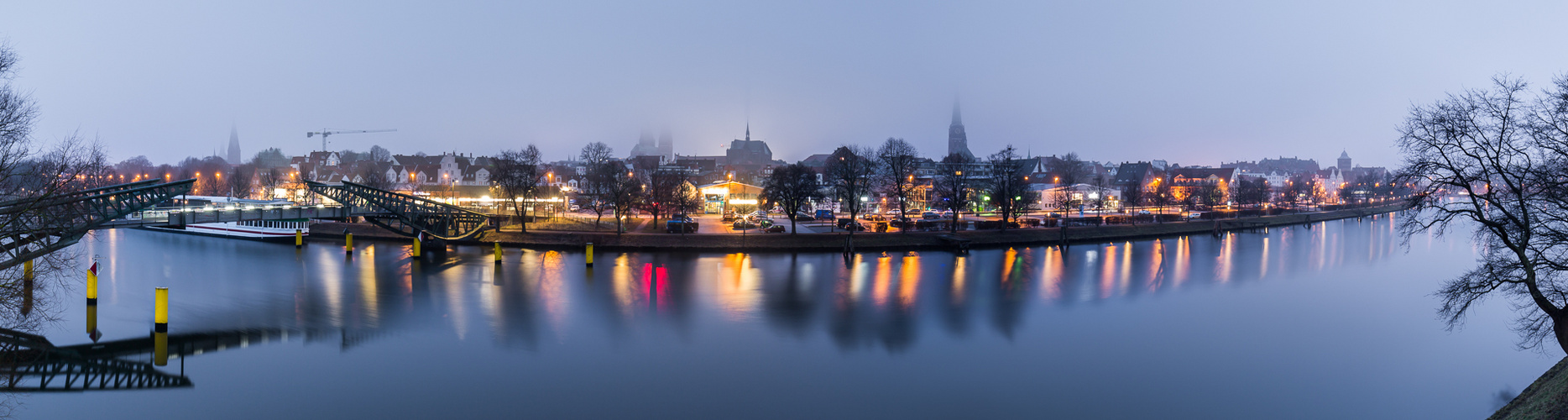 Lübeck im Nebel...