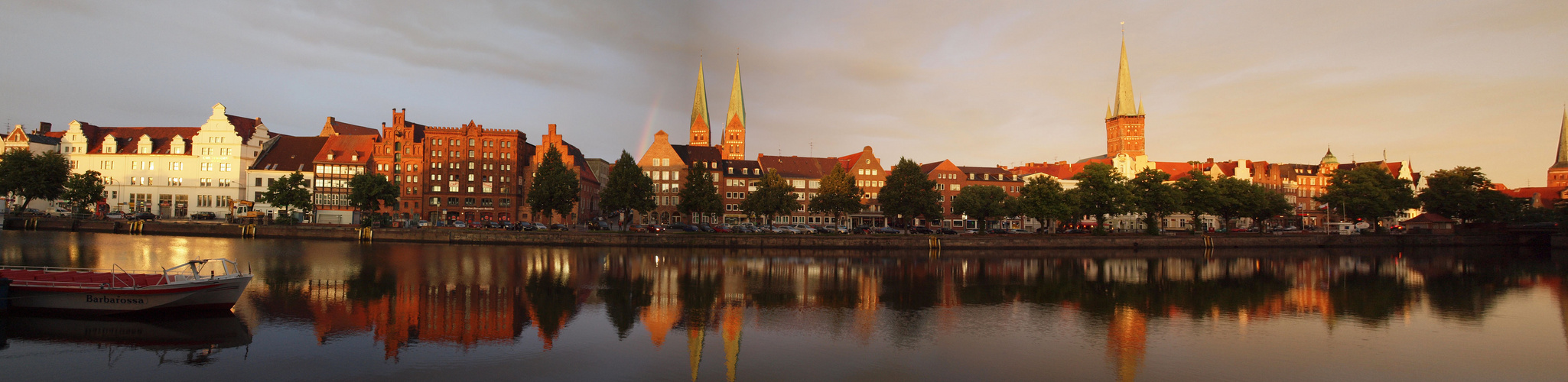 Lübeck im Panorama