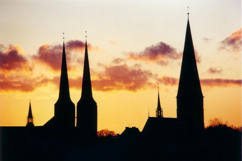 Lübeck im Sonnenuntegang II