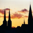 Lübeck im Sonnenuntegang II