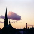 Lübeck im Sonnenuntergang