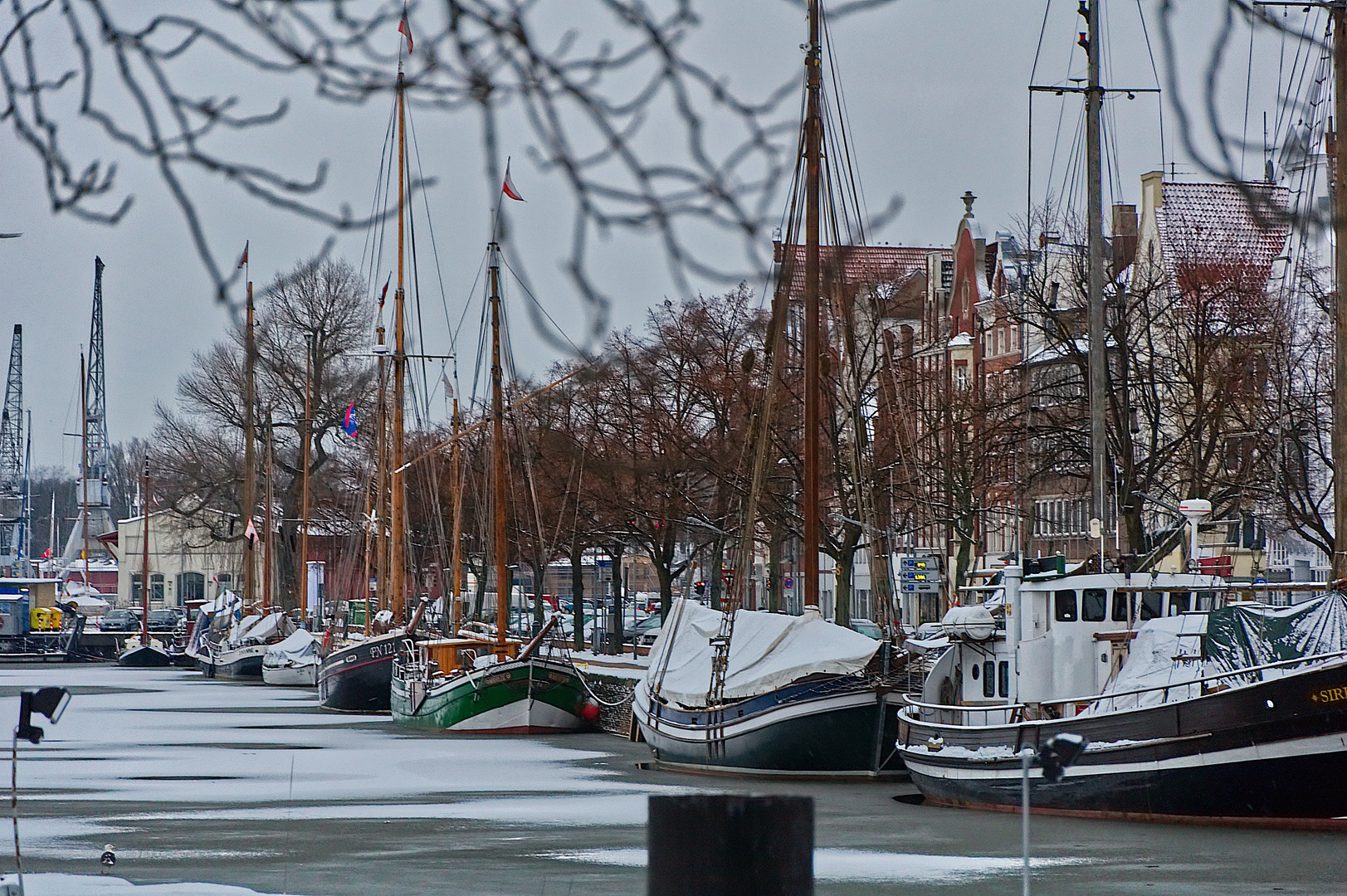 Lübeck im Winter 1