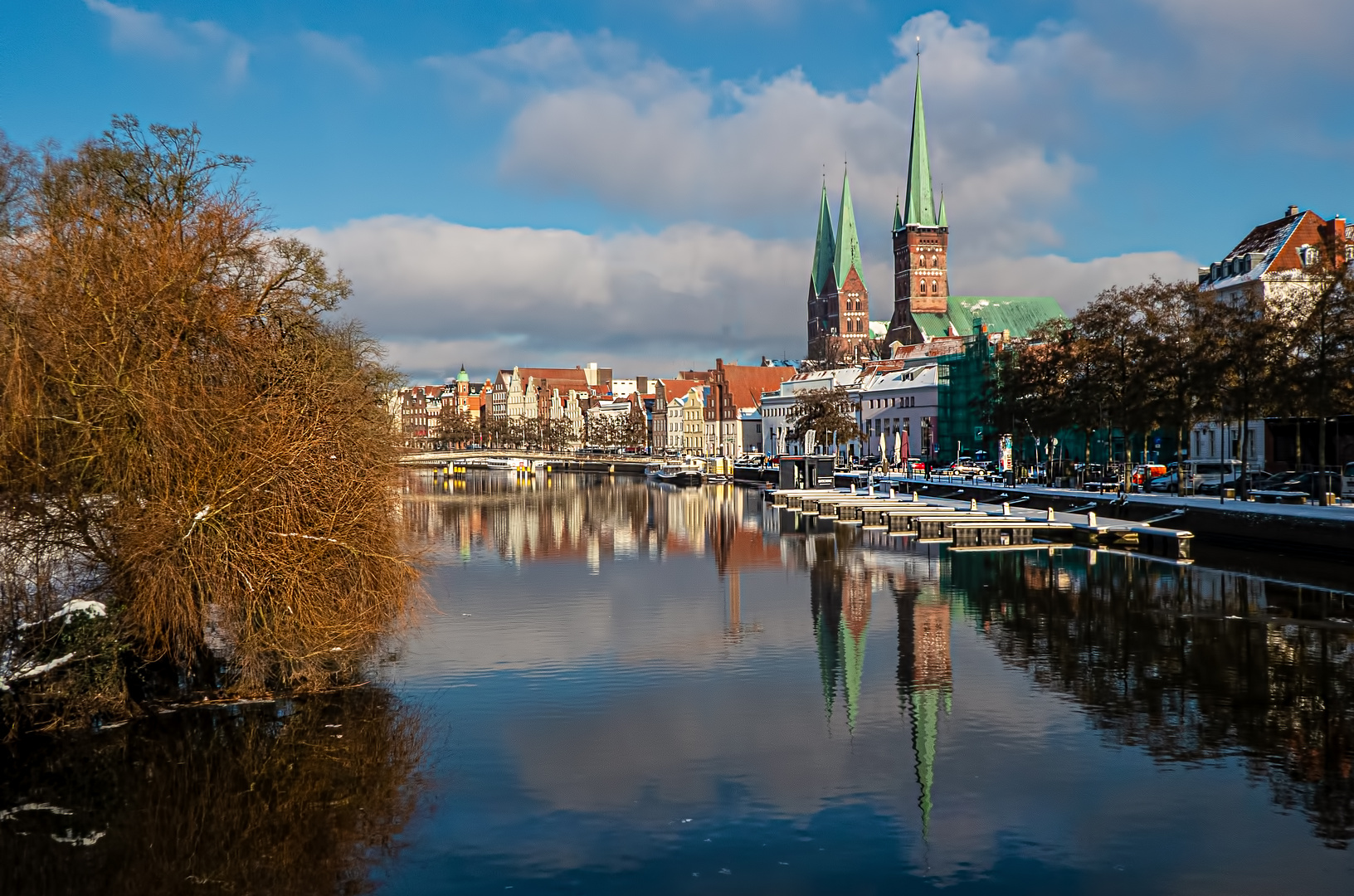 Lübeck im winter