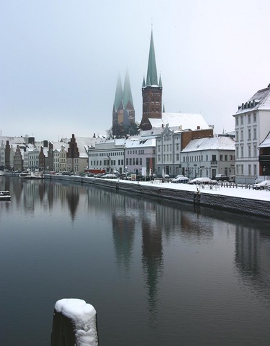 Lübeck im Winter