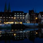 Lübeck in den Abendstunden 