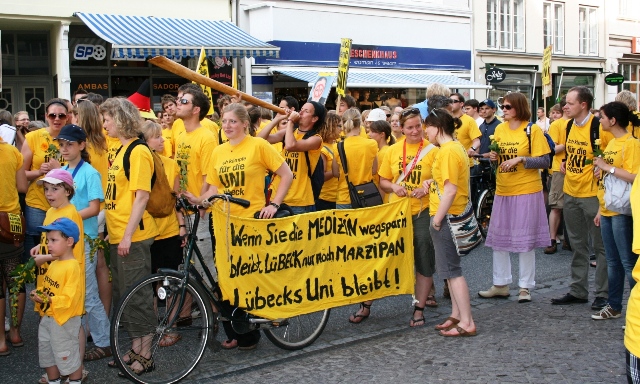 Lübeck kämpft für seine Uni