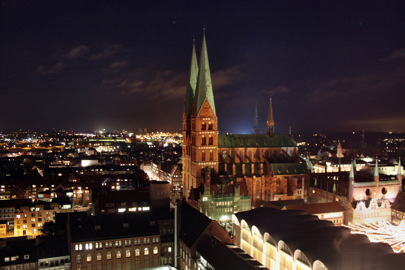 Weihnachten 2022 Lübeck Lübeck kurz vor Weihnachten Foto & Bild architektur, stadtlandschaft