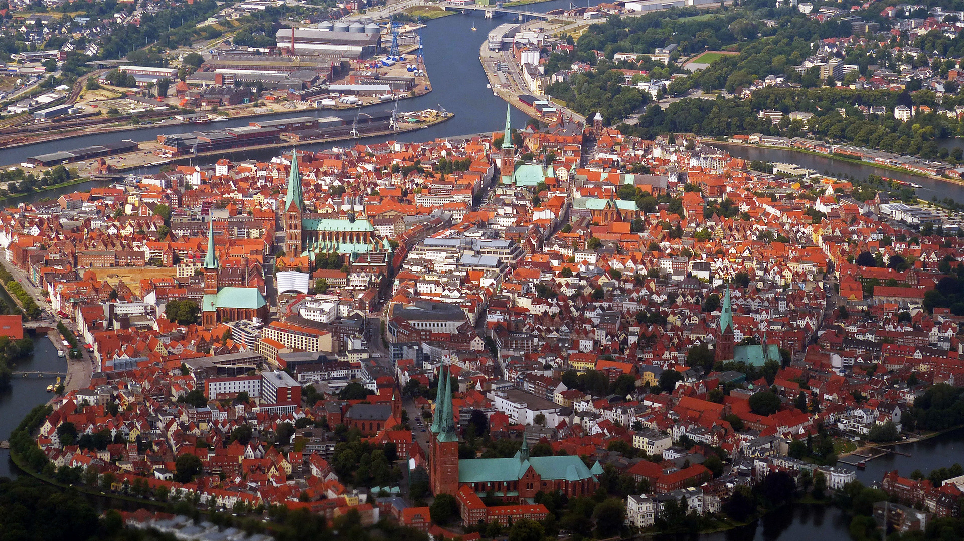 Lübeck mal aus anderer Perspektive ...