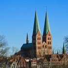 LÜBECK -  Marienkirche von Westen