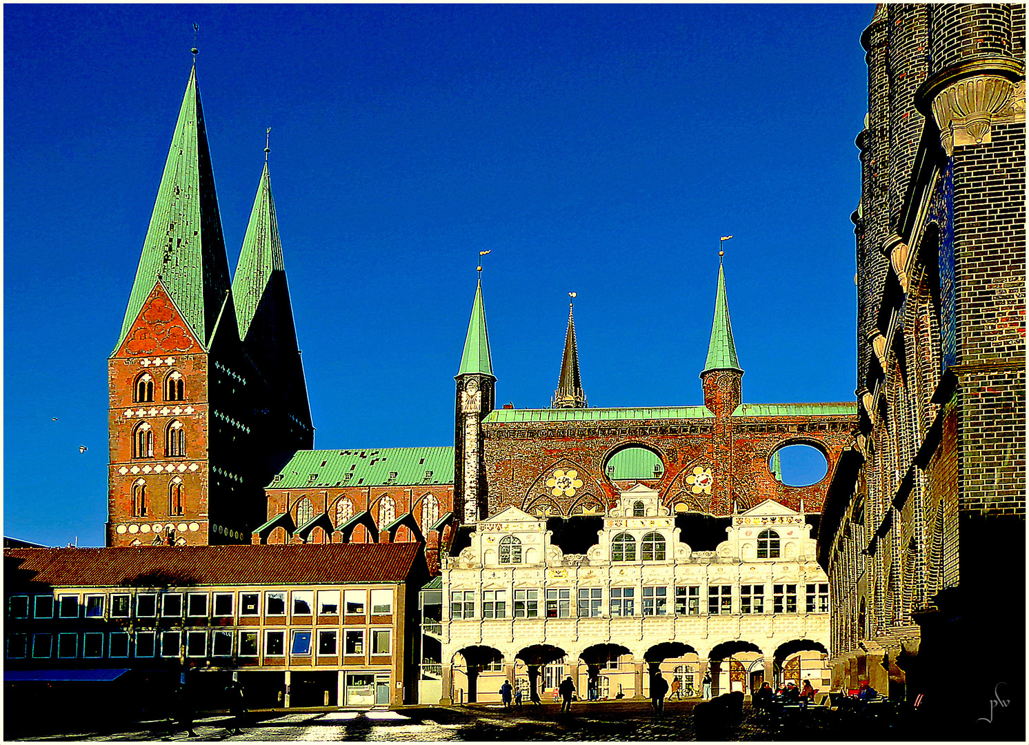 Lübeck - Marktplatz