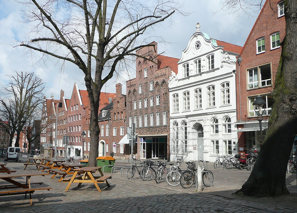 Lübeck: Mengstraße m. Buddenbrookhaus