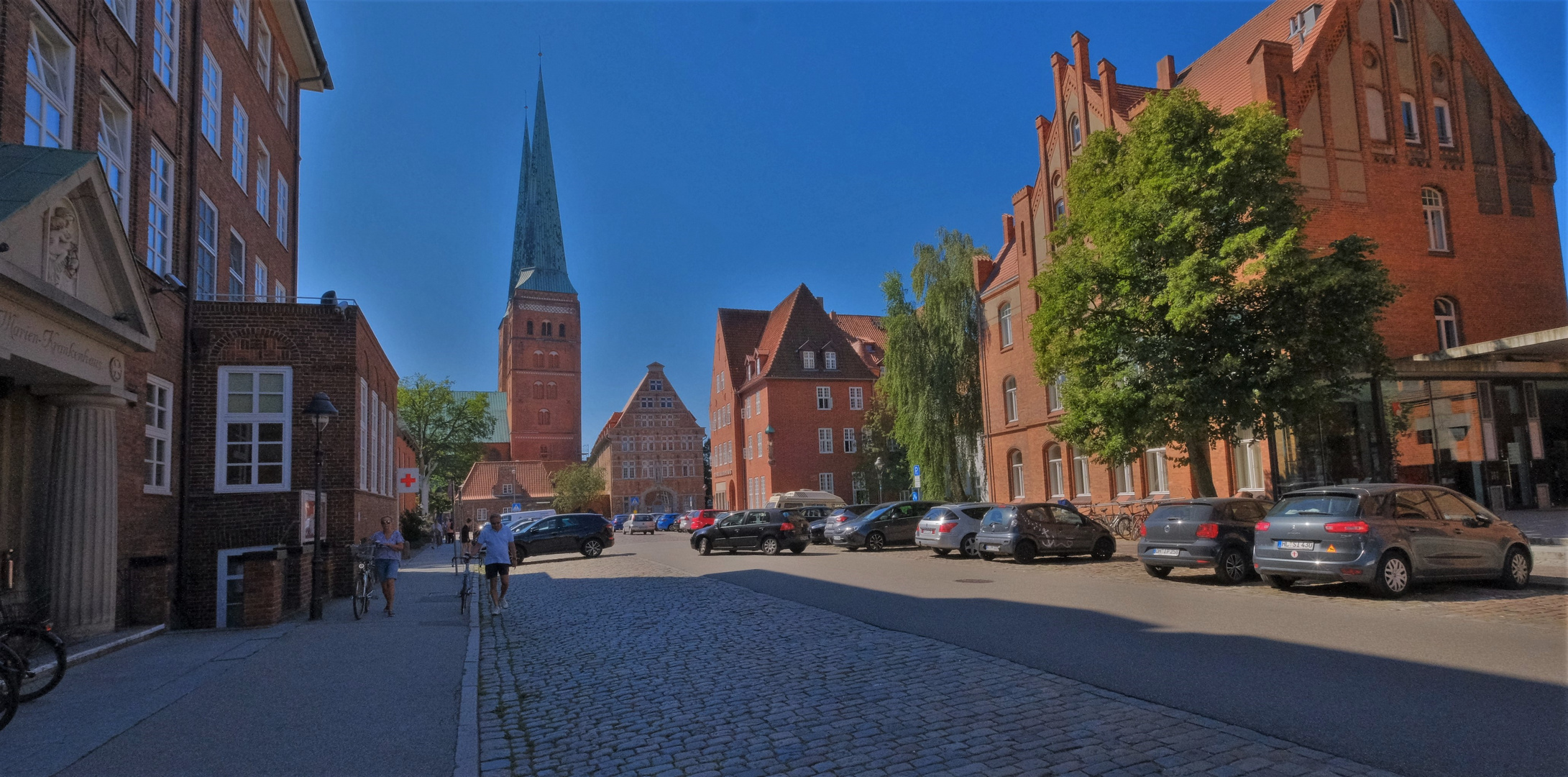 Lübeck, mit Blick auf den Dom (Lübeck, con vistas a la catedral)