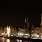 } lübeck night view {