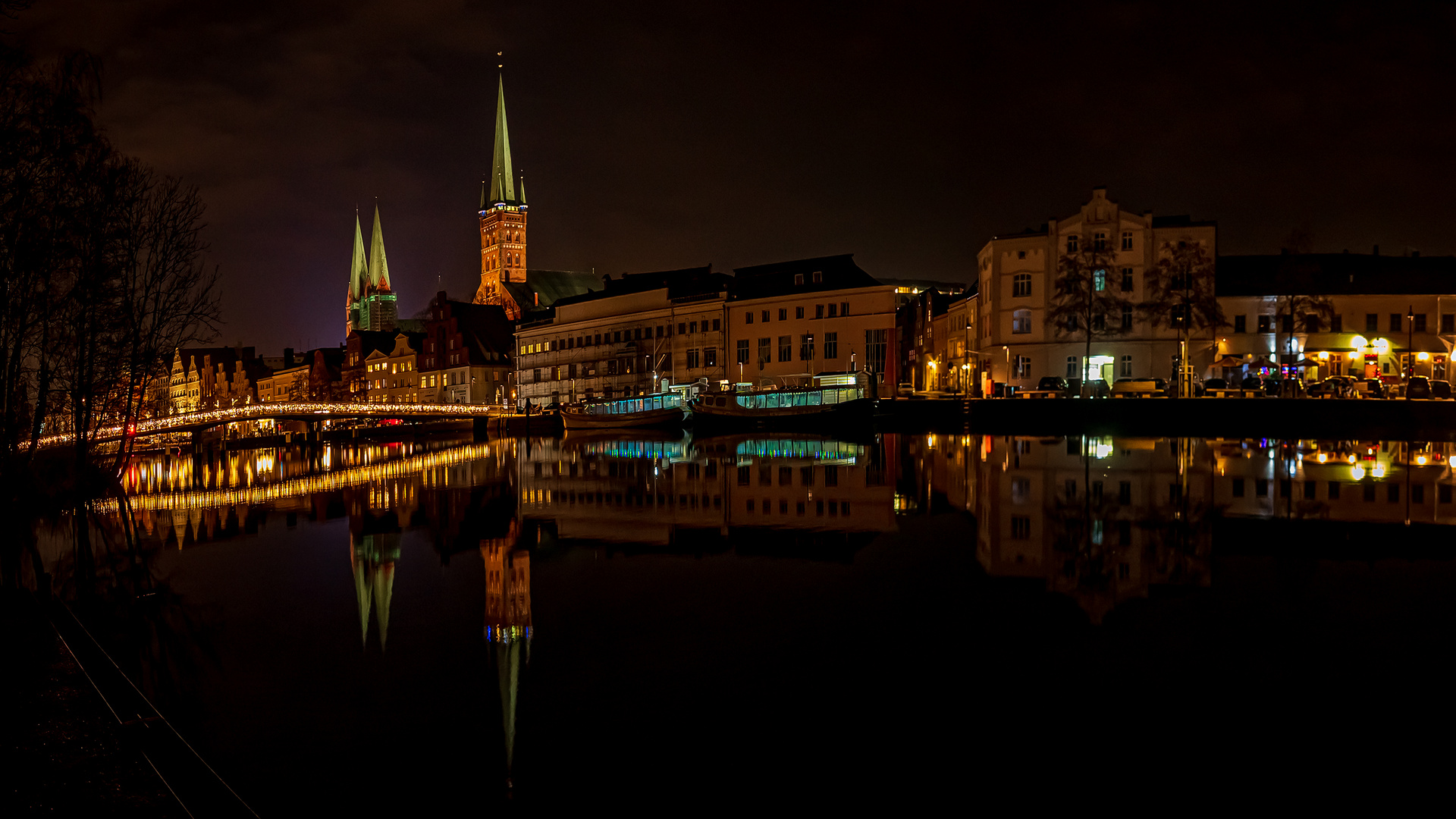 Lübeck Obertrave 22. Dezember