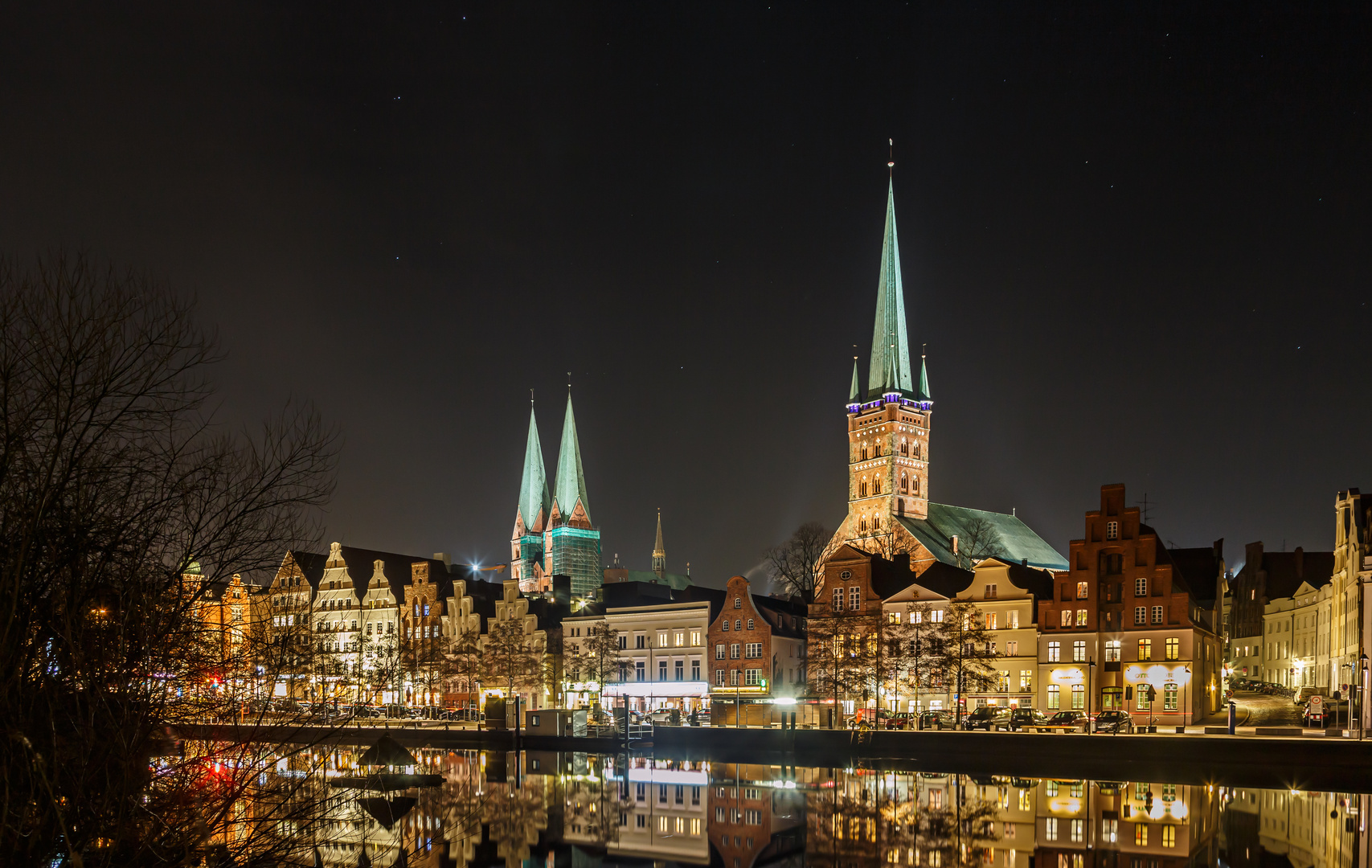 Lübeck Skyline