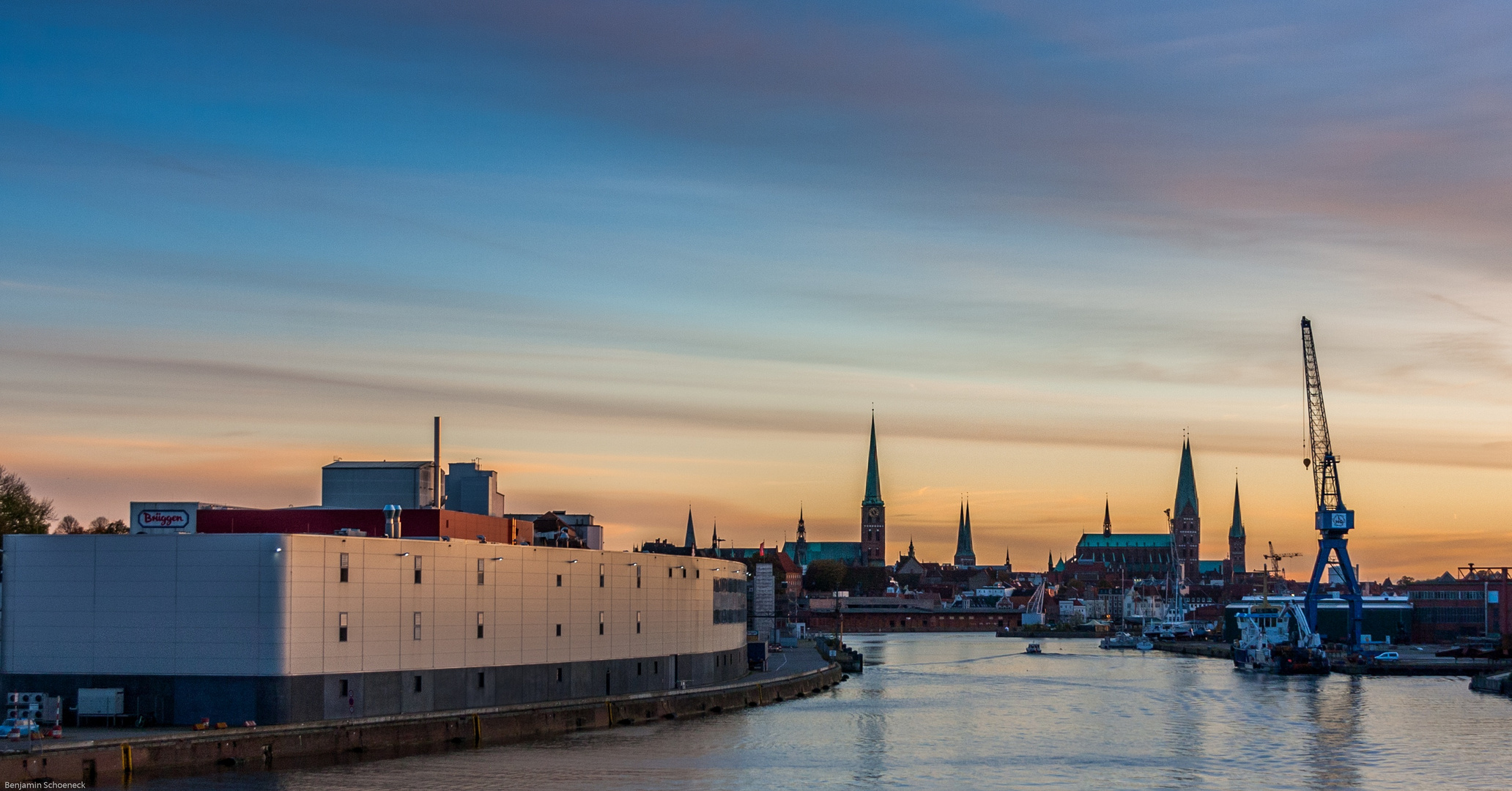 Lübeck Skyline 