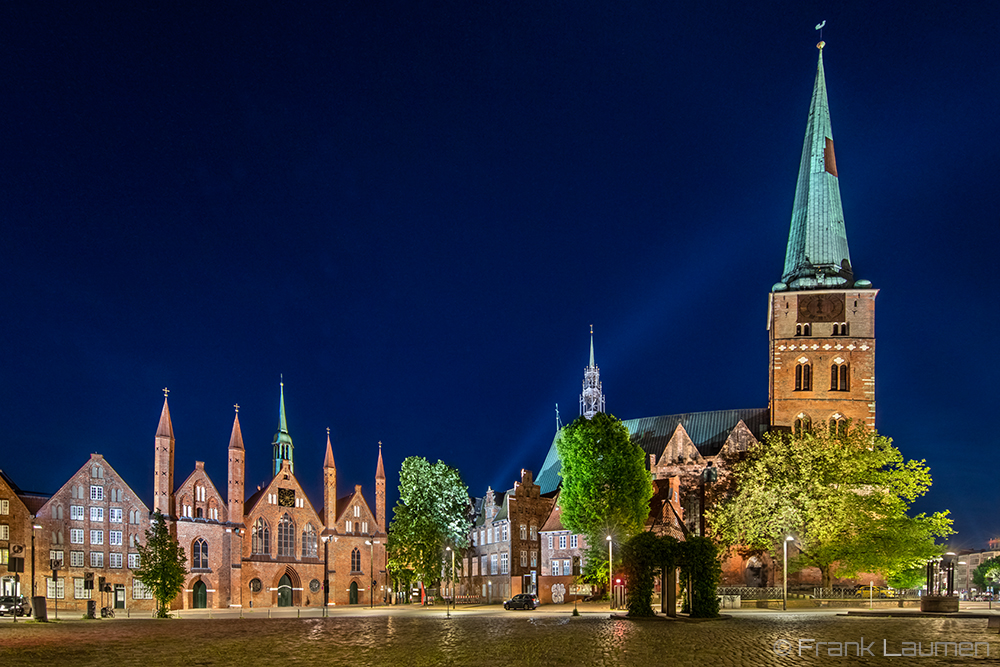 Lübeck - St. Jakobi mit Heiligen-Geist-Hospital