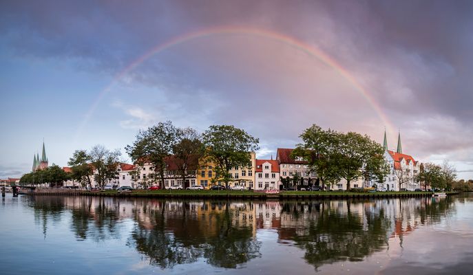 Lübeck unter´m Regenbogen...