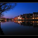 Lübeck - Untertrave am Abend 2