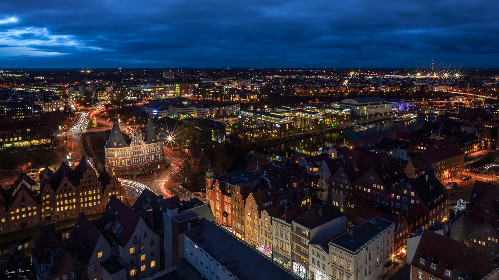 Lübeck von oben