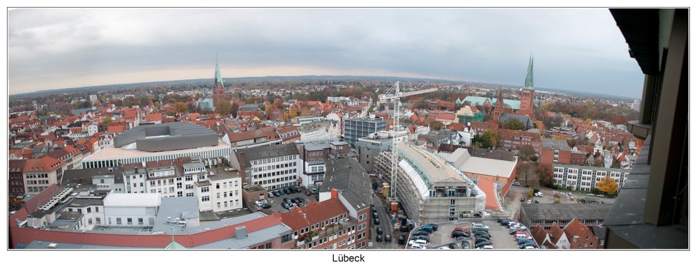 Lübeck von oben