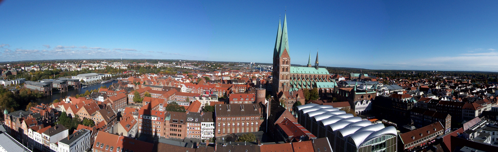 Lübeck von oben