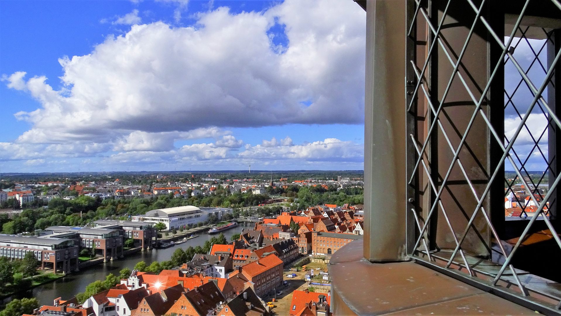 Lübeck von Oben