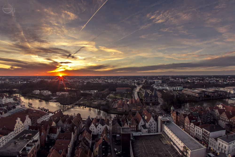 Lübeck von oben