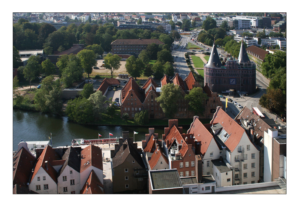 Lübeck von oben….