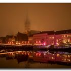 Lübeck, Weihnachtsmarkt an der Obertrave