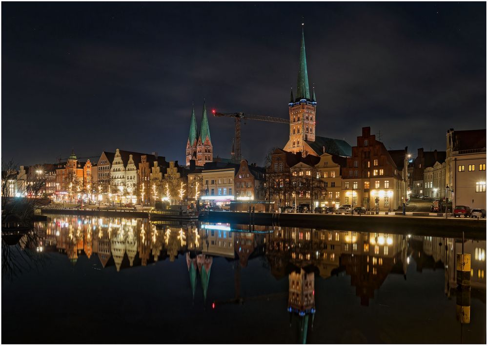 Lübeck zu  Weihnachen 2021 