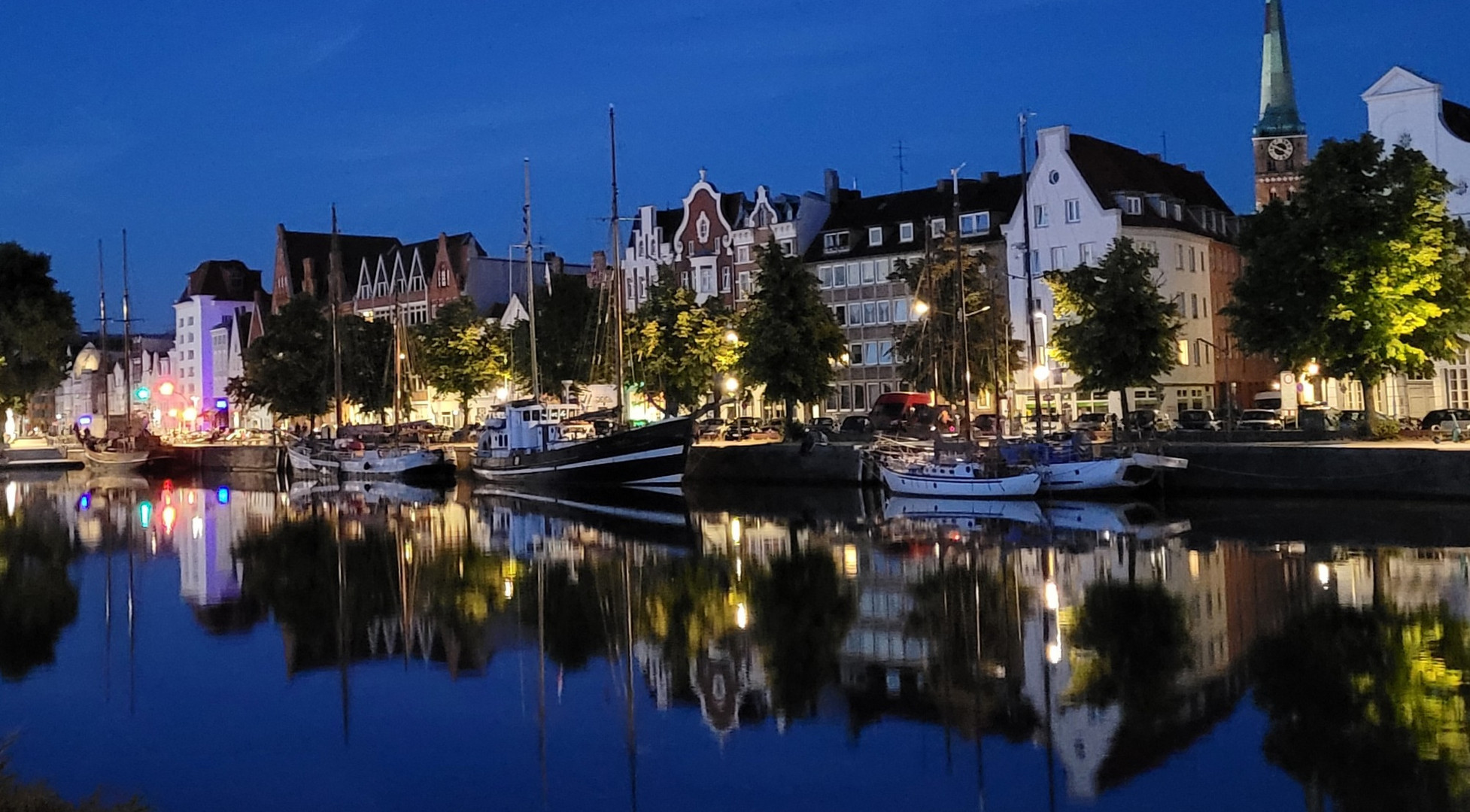 Lübeck zur blauen Stunde