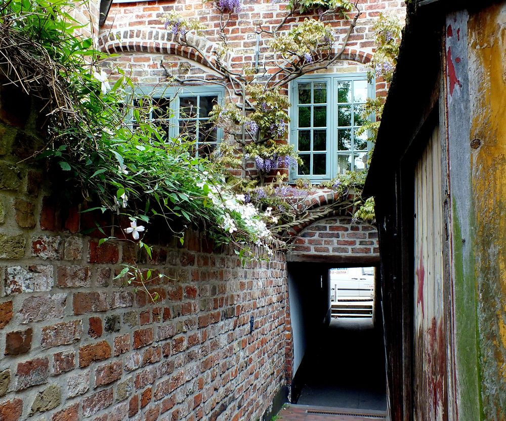 Lübecker Altstadt - Im Bäcker Gang