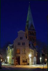 Lübecker Altstadt im Schnee