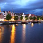 Lübecker Altstadt mit Hafen - 2