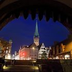 Lübecker Altstadt zur Blauen Stunde