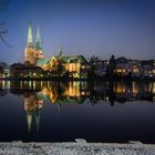 Lübecker Dom am Mühlenteich