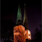 Lübecker Dom by Night
