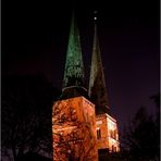 Lübecker Dom by Night