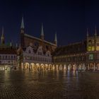 Lübecker Marktplatz - Panorama