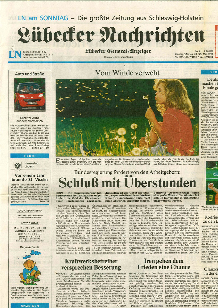 Zeitung Lübeck Zeitung Lübeck