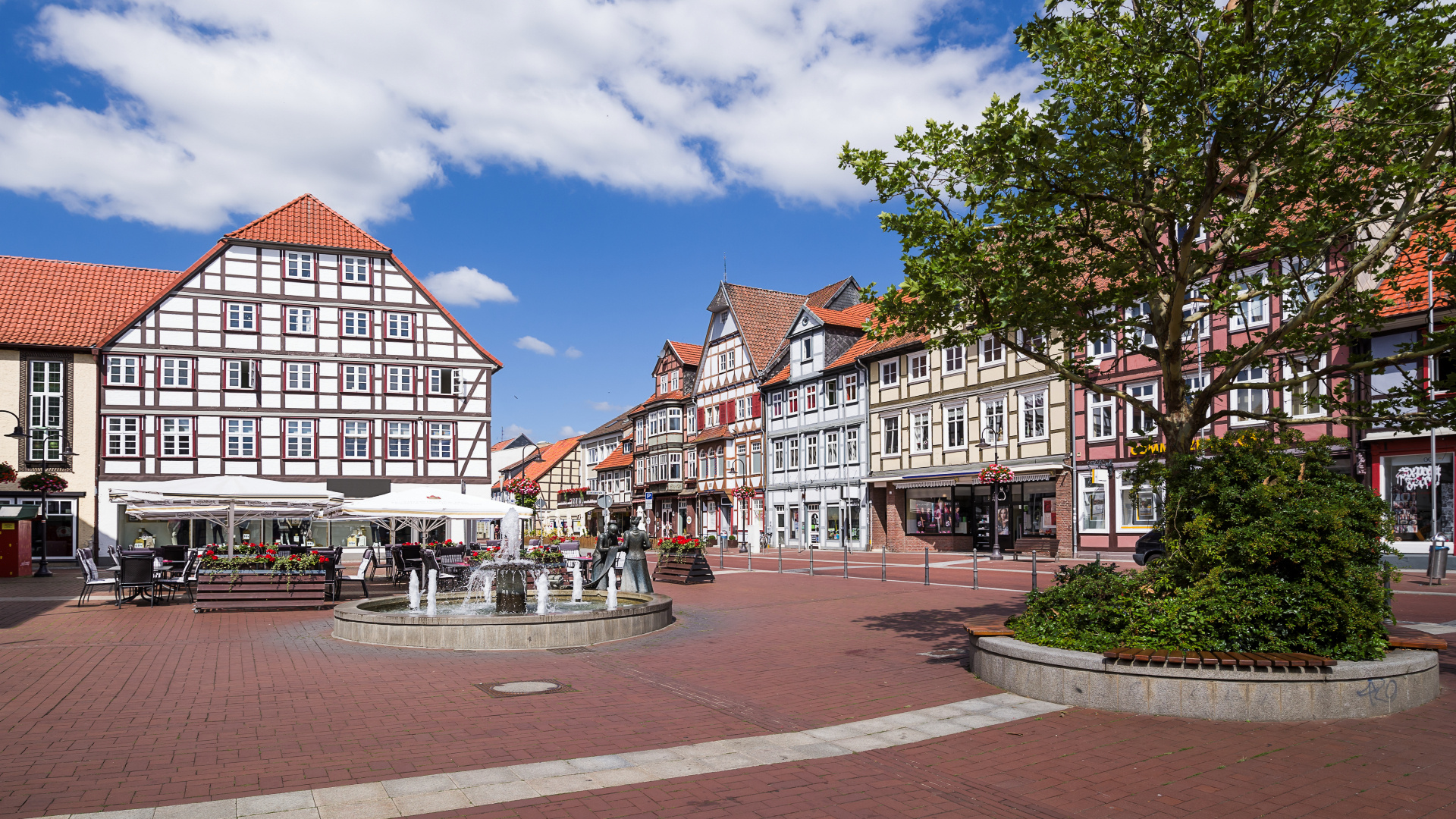 Lüchow Marktplatz